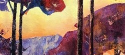 Table Mountain at Dusk | 2023 | Oil on Canvas | 51 x 36 cm